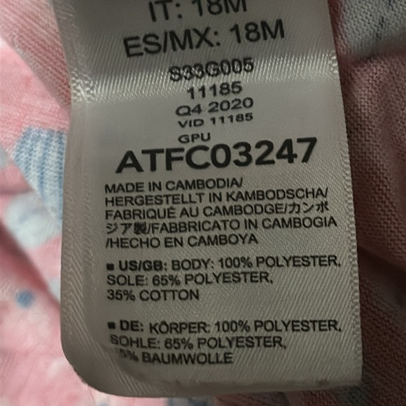 Carter’s simple joys 18M footed onesie cactus 🌵 flowers 🌸 - Picture 9 of 9